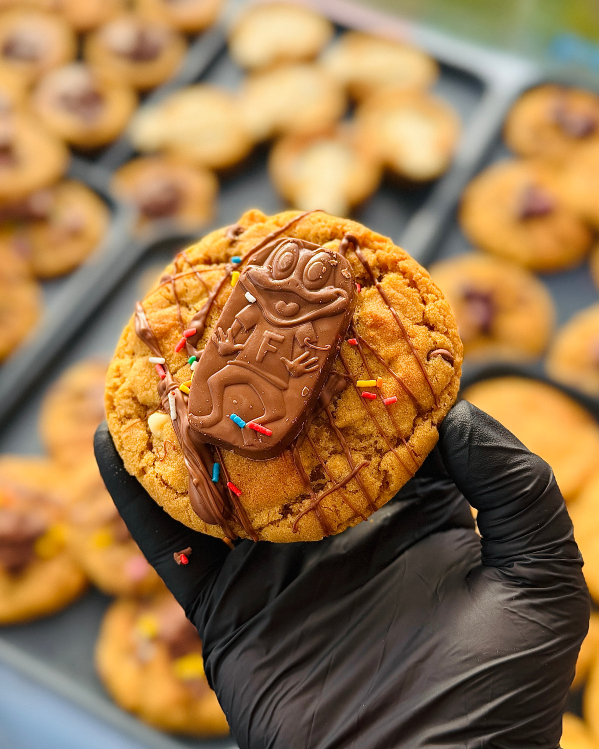 Caramel Freddo Cookie