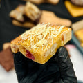 Cherry Bakewell Almond Blondie