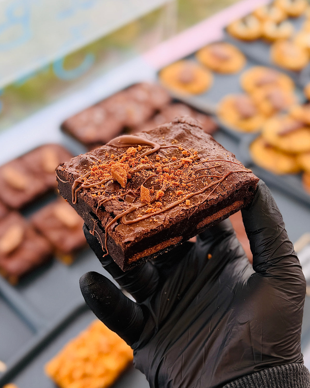 Biscoff Brownie